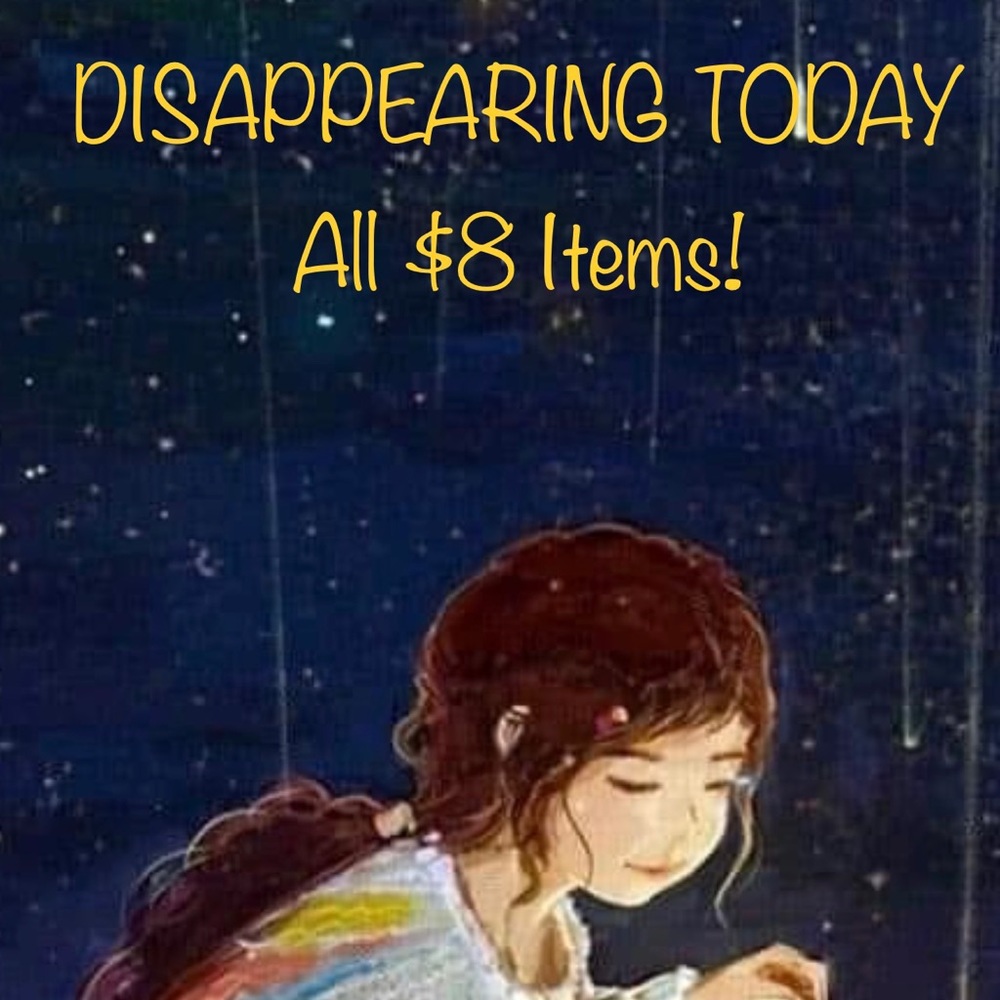 $8 Items will be disappearing today! Bundle to save 10%!